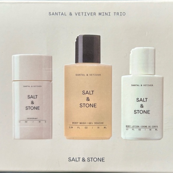 Salt & Stone Santal & Vetiver Mini Trio- Sold Out Scent on Salt & Stone Website - Picture 1 of 2